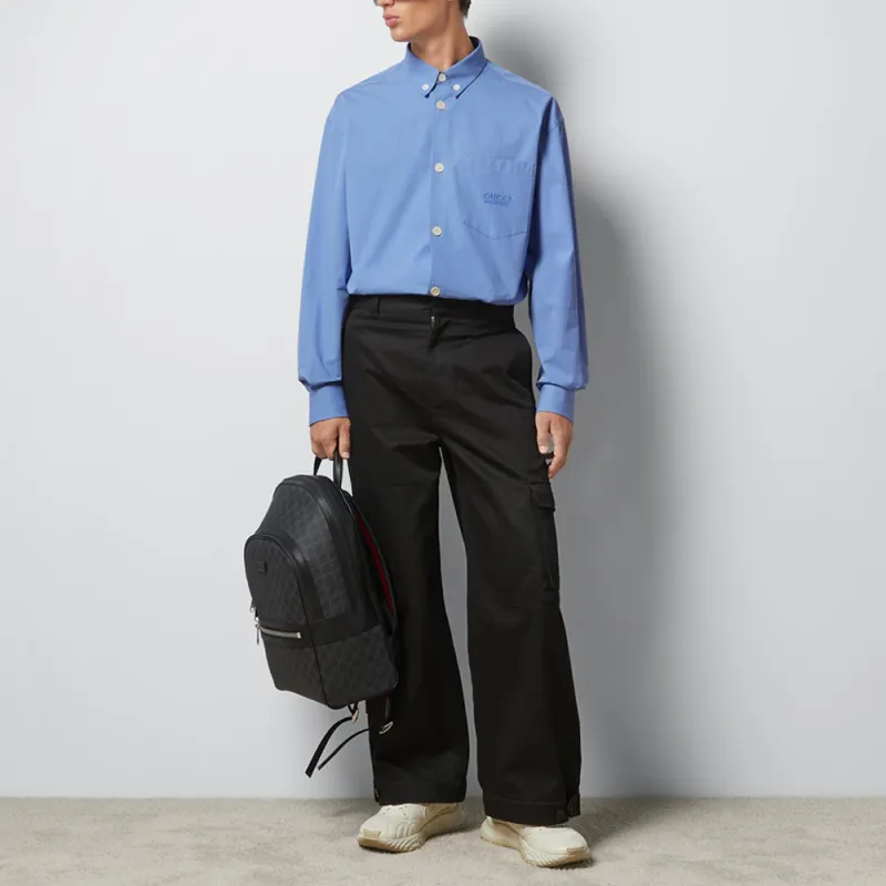 GUCCI Drill Cargo Trousers-2