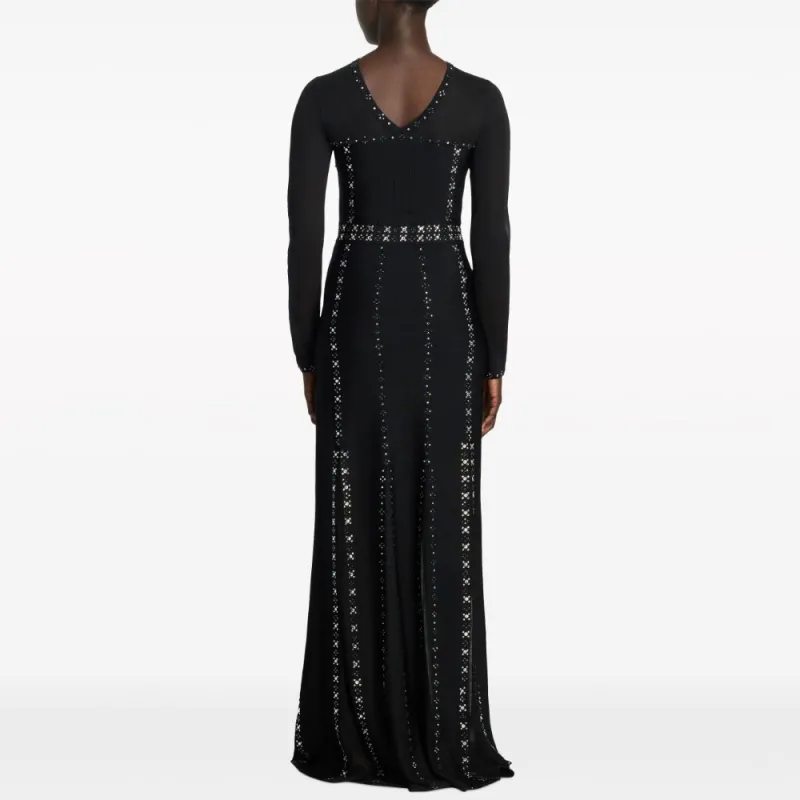 St. John SS24 Long-Sleeved Dresses Women's Black-2