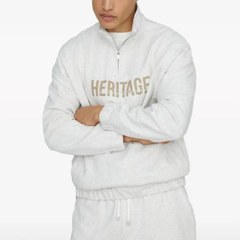 Brunello Cucinelli Logo Printed High Neck Sweatshirt-2