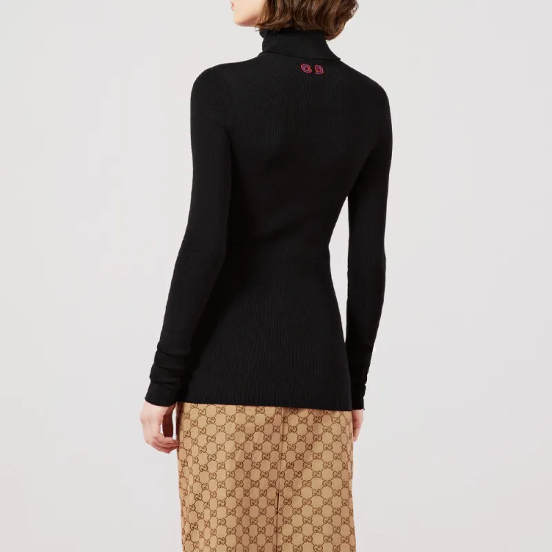 GUCCI Gg Rib knit Jumper-3