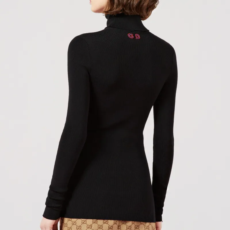 GUCCI Gg Rib knit Jumper-4