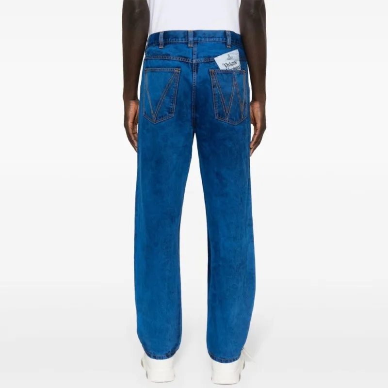 Vivienne Westwood Ranch Acid Wash Denim Jeans-2