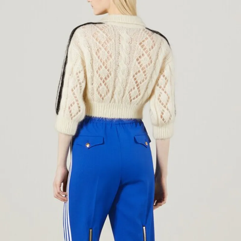 GUCCI x Adidas Knitwear Women's Ivory White-1