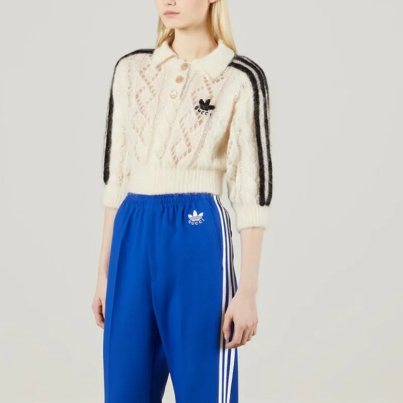 GUCCI x Adidas Knitwear Women's Ivory White-2