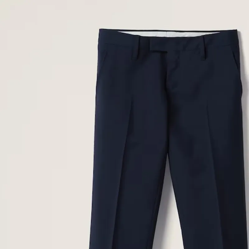 MIU MIU SS24 Casual Pants Women's Marine Blue-5