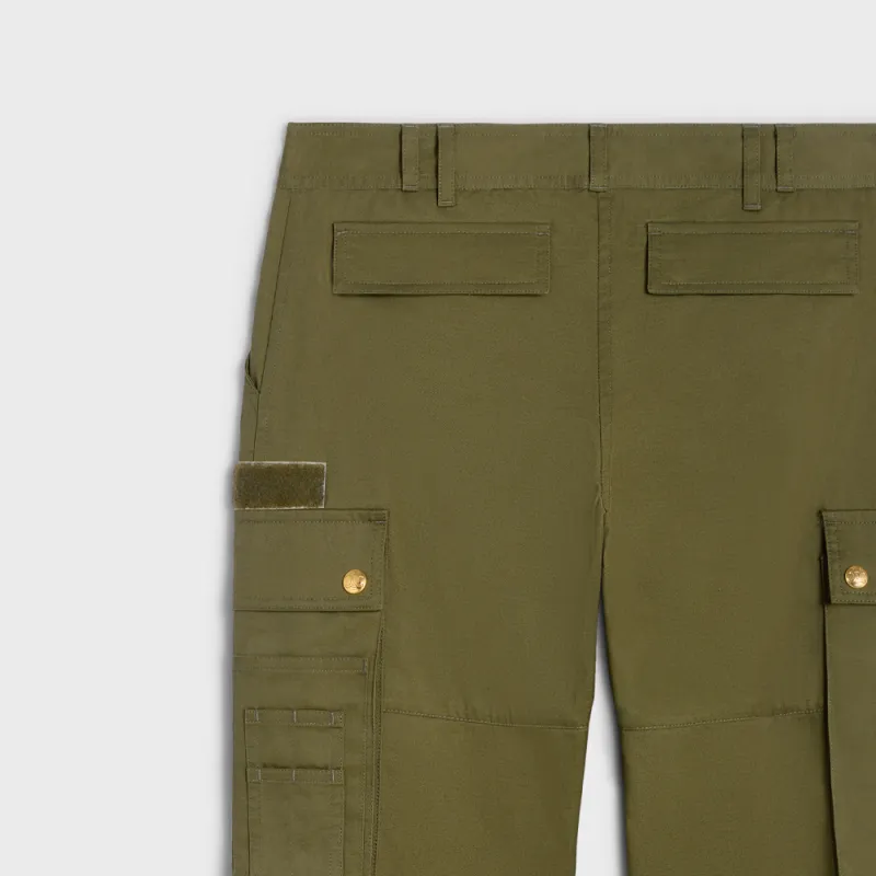 CELINE Cargo Pants In Cotton Linen-4