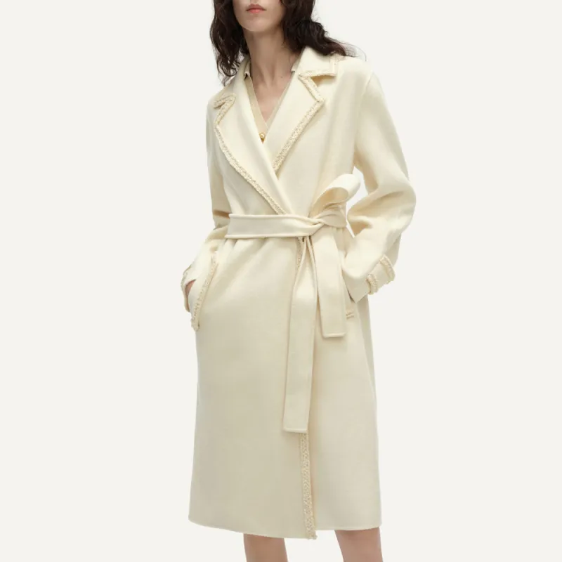 KARL LAGERFELD FW23 Coats Women's White-4
