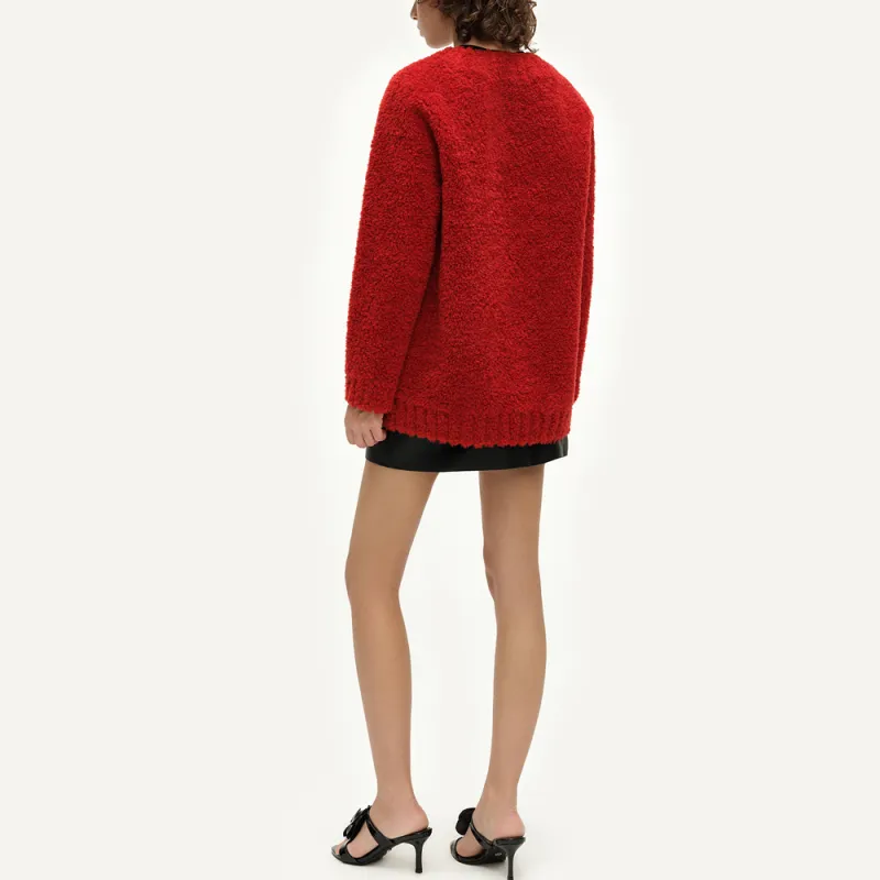 KARL LAGERFELD FW23 Knitwear Women's Red-3