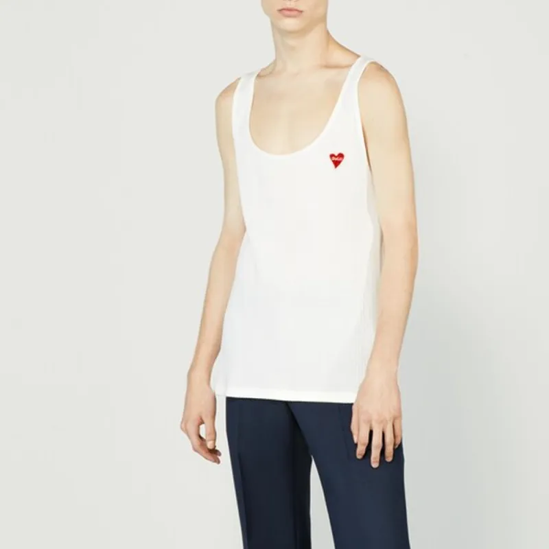 GUCCI X Harry Styles Co branded Tank Tops Women's White-1