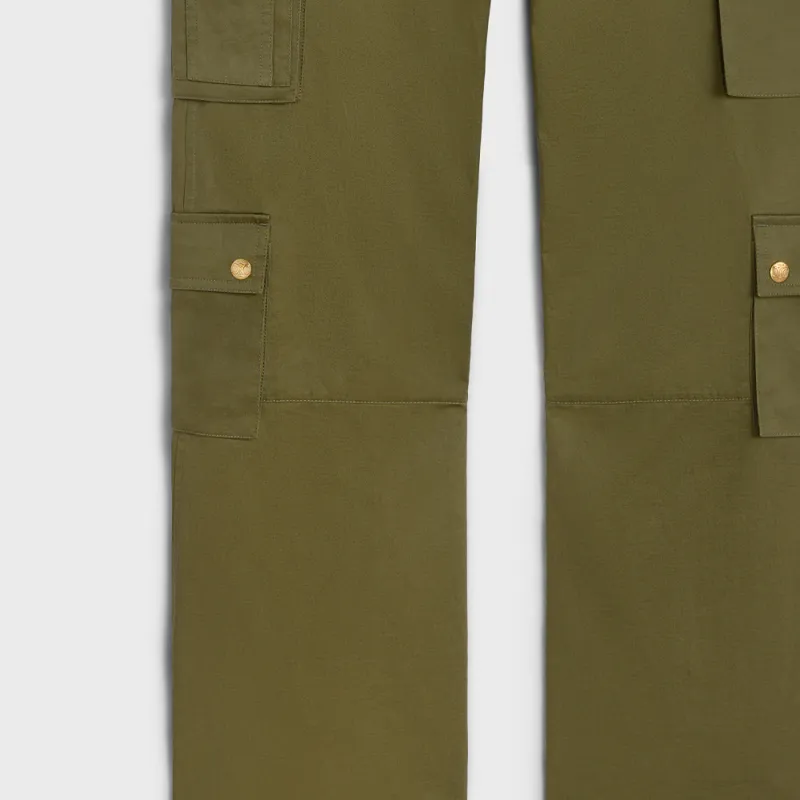 CELINE Cargo Pants In Cotton Linen-5