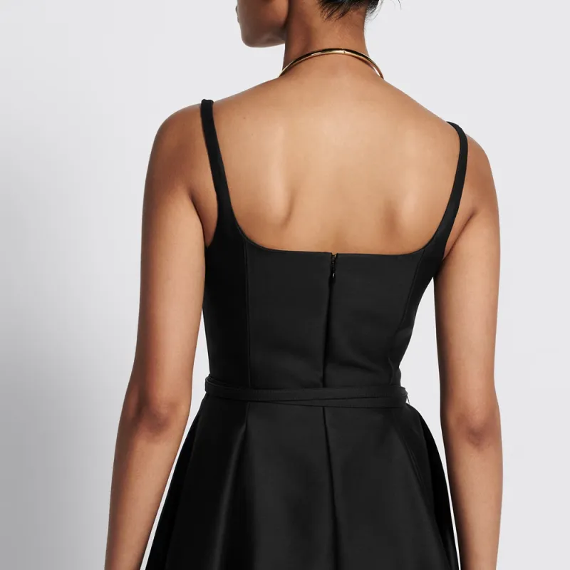 DIOR SS24 Slip Dress Women's Black-3