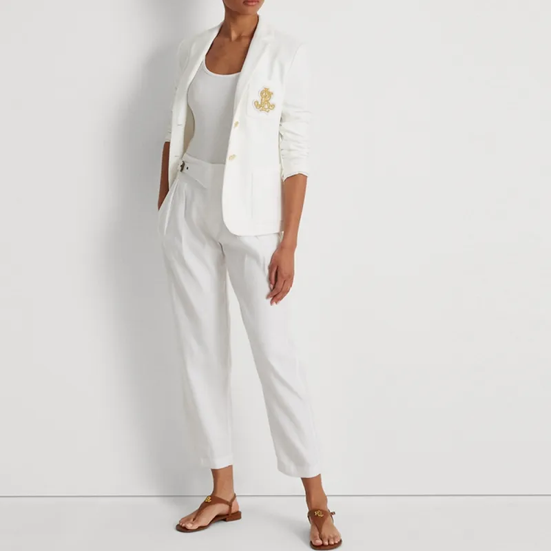 Polo Ralph Lauren Business Suit Coat Women's White-3