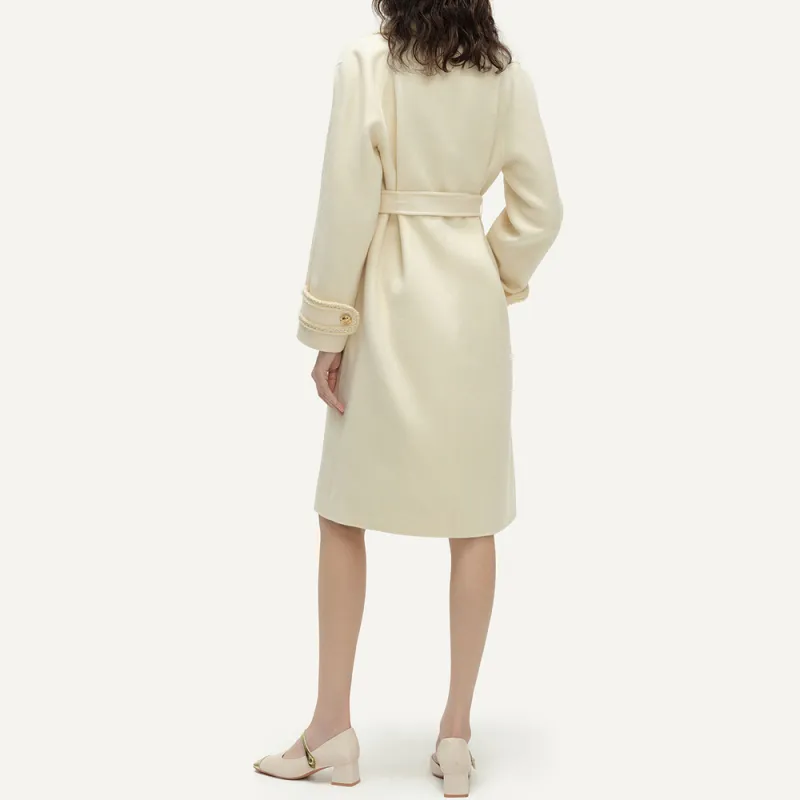 KARL LAGERFELD FW23 Coats Women's White-2