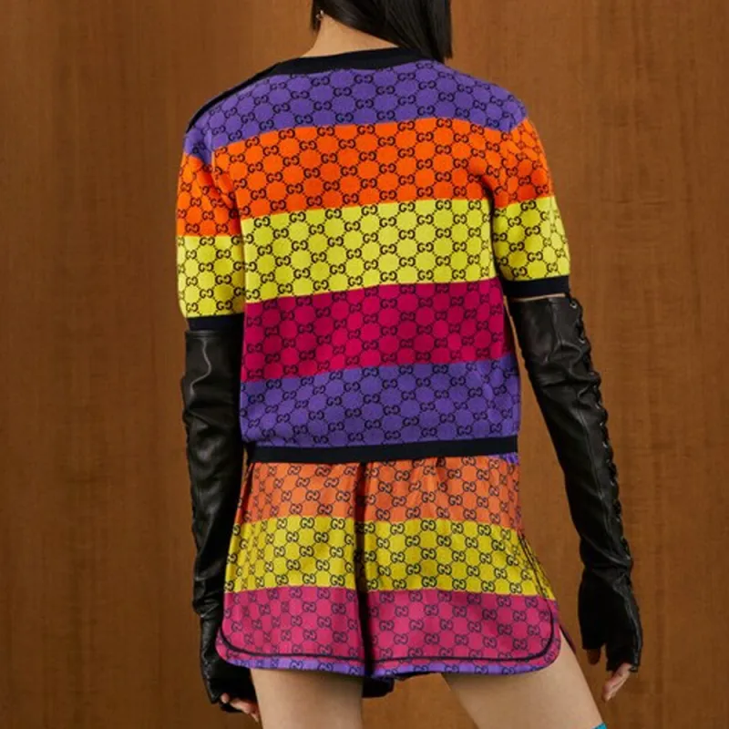 GUCCI SS22 Sweater Women's Multicolor-4