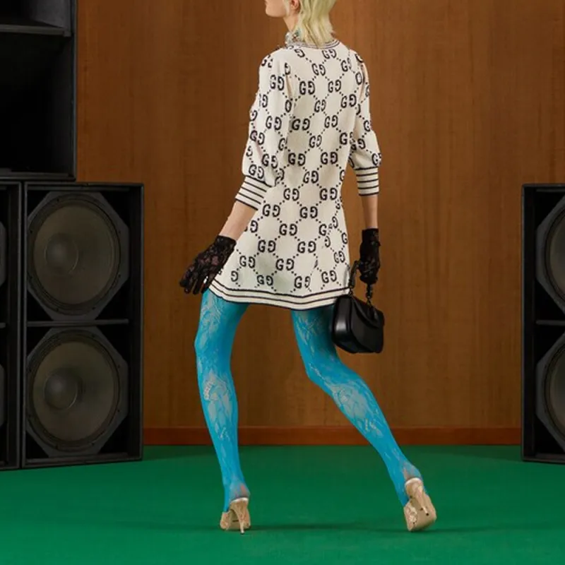 GUCCI Gg Knit Dress-2