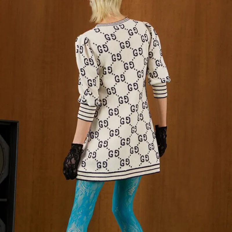 GUCCI Gg Knit Dress-3
