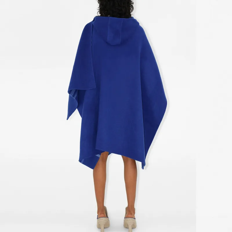 Burberry Vintage Check Reversible Cashmere Cape-4