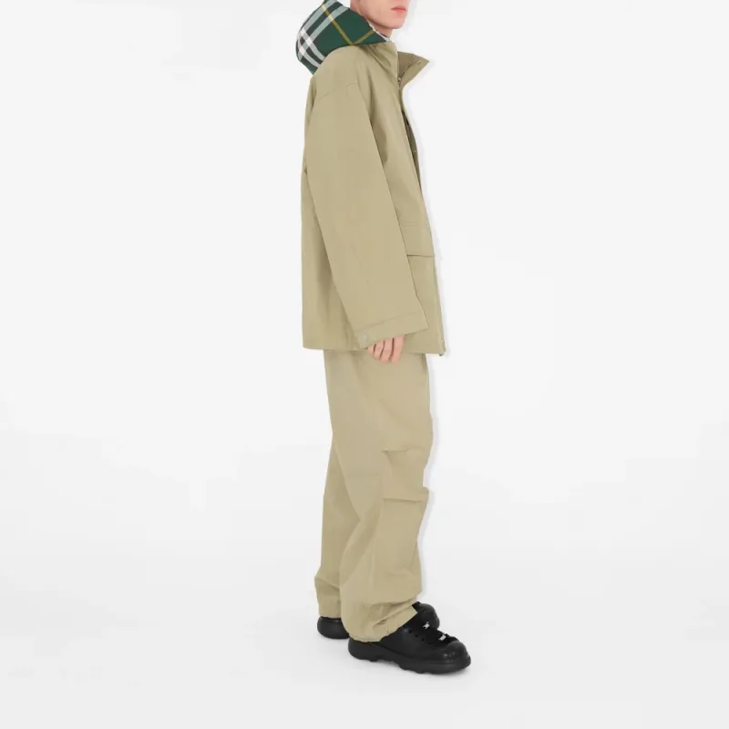 Burberry Ekd Straight-Leg Drawstring Cargo Trousers-4