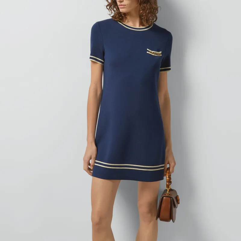 GUCCI Gg Jacquard Dress-2