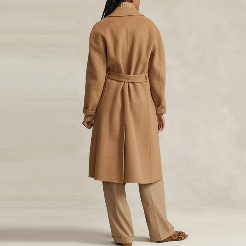 Polo Ralph Lauren FW23 Coats Women's Brown-2