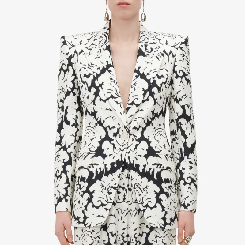 Alexander McQueen Floral Printed Trousers-4