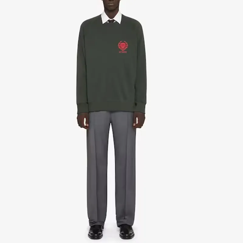 Givenchy Logo Embroidered Knit Jumper-1