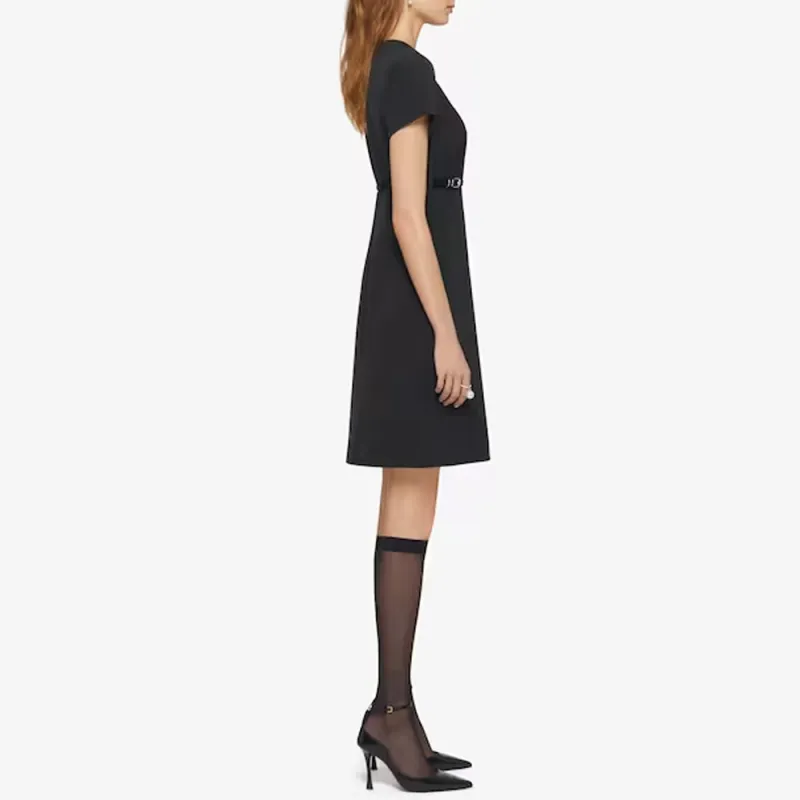 Givenchy Voyou Short Sleeved Midi Dress-2