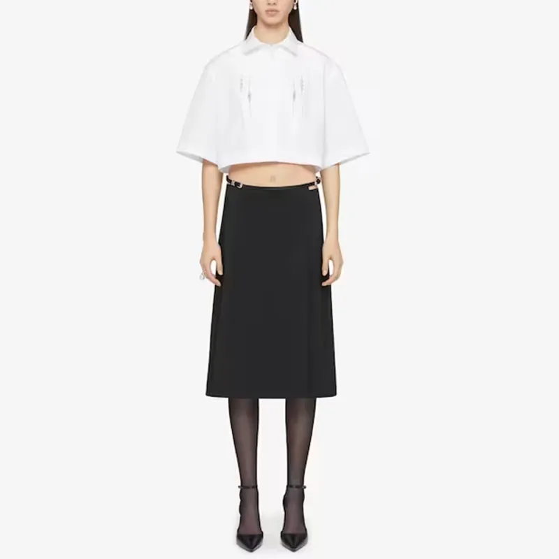 Givenchy Voyou Wrap Skirt-1