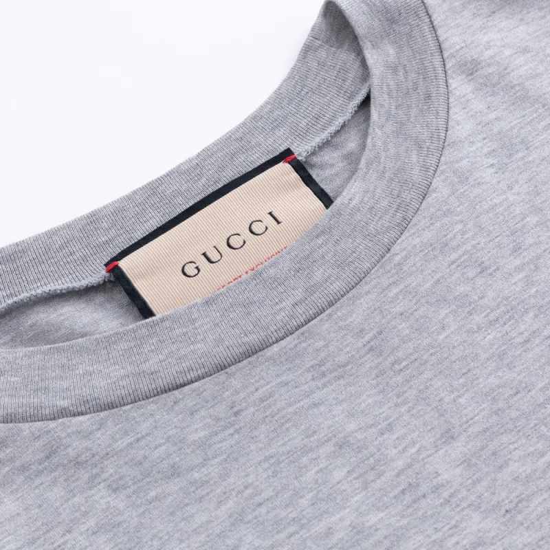 GUCCI T Shirts Men Gray-2