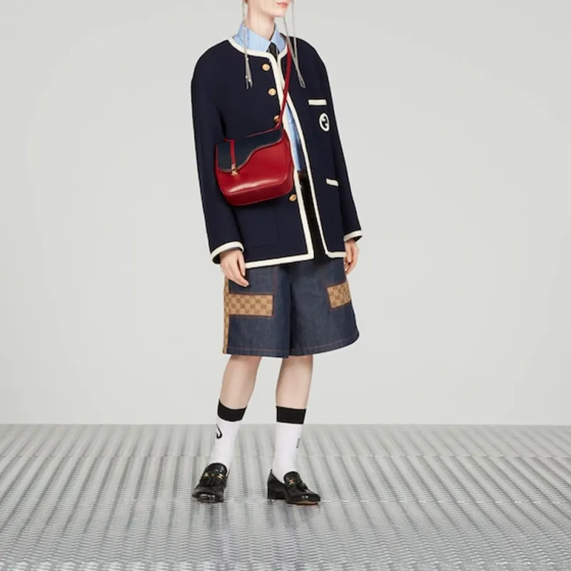 GUCCI SS24 Jackets & Coats Women's Dark Blue-1