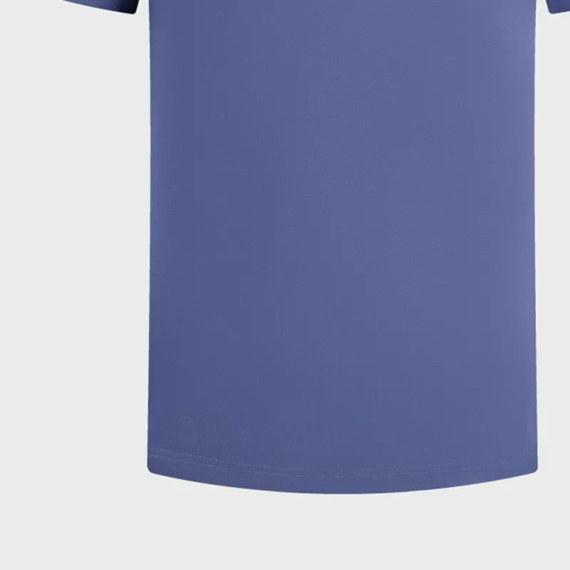 EMPORIO ARMANI EA7 SS24 Polo Shirt Men's Royal Blue-7
