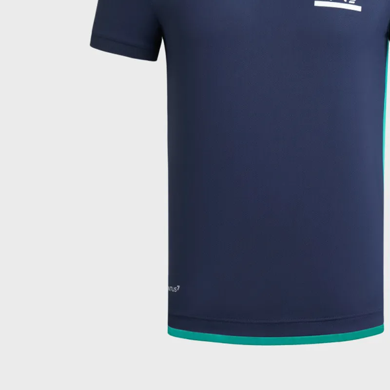 EMPORIO ARMANI EA7 SS24 Polo Shirt Men's Navy Blue-6