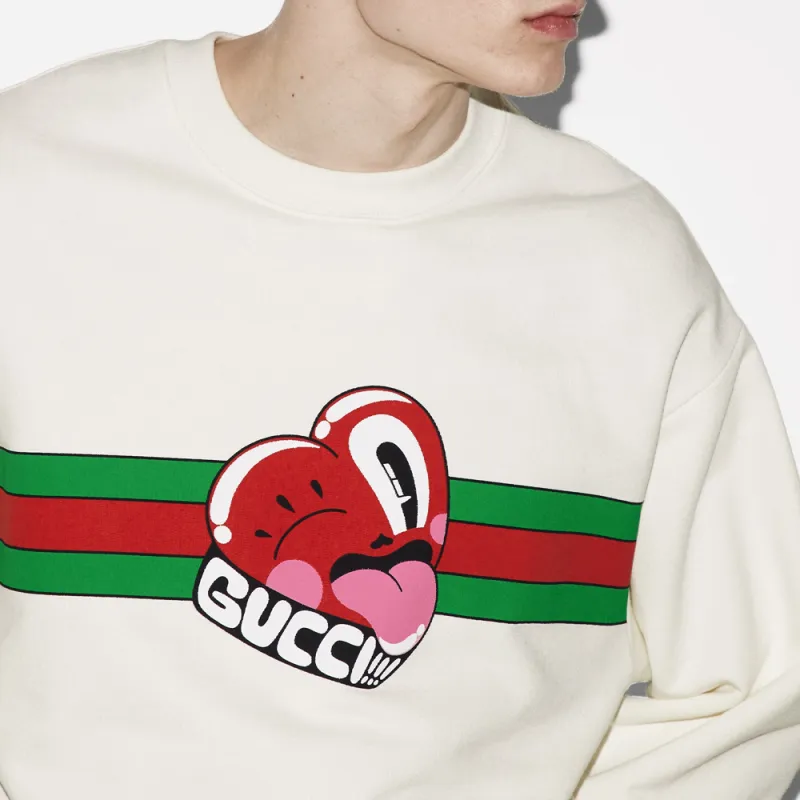 GUCCI SS24 Sweatshirt Men's Ecru-3