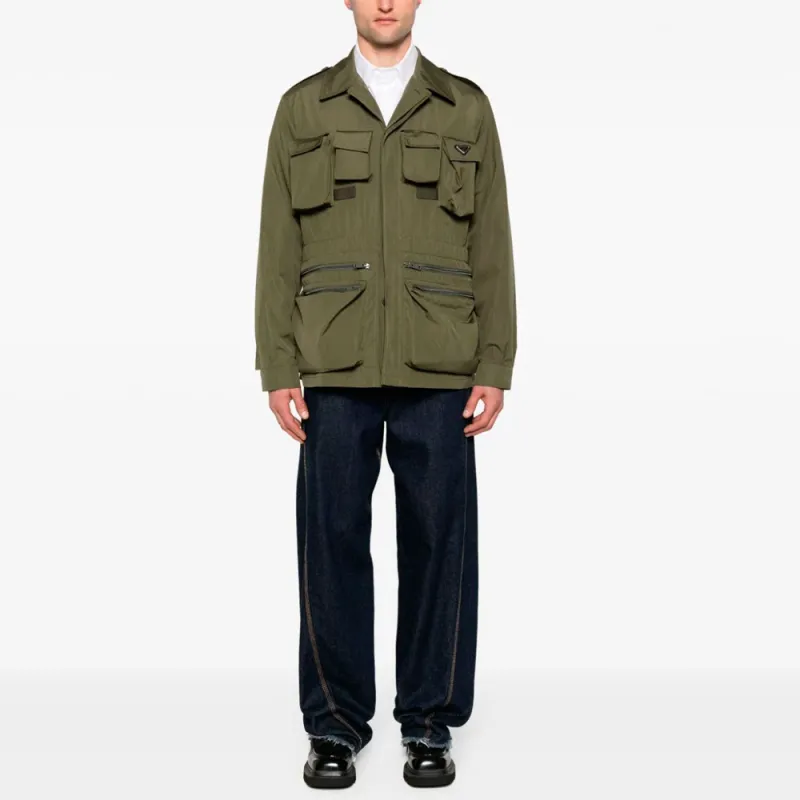 PRADA SS24 Jackets & Coats Men's Green-1
