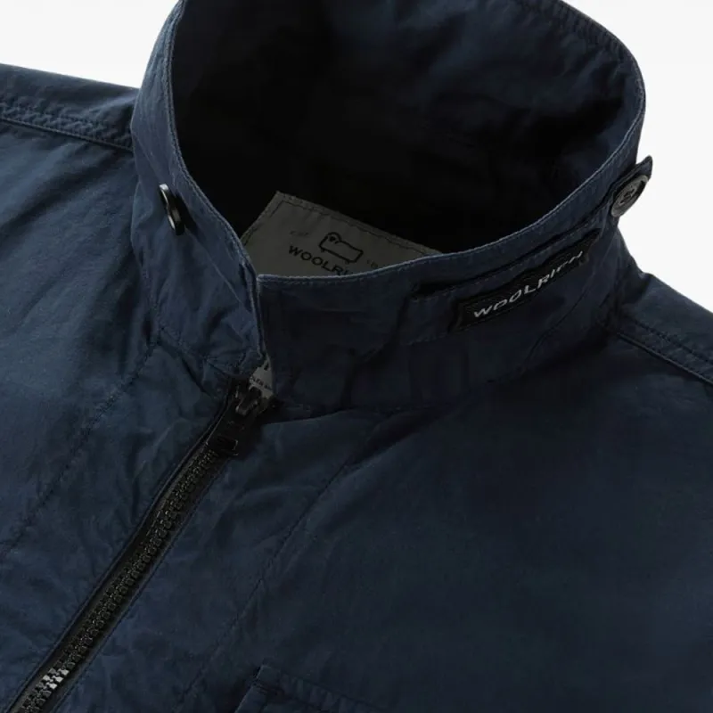 WOOLRICH Zip Up Long Sleeved Overshirt-2