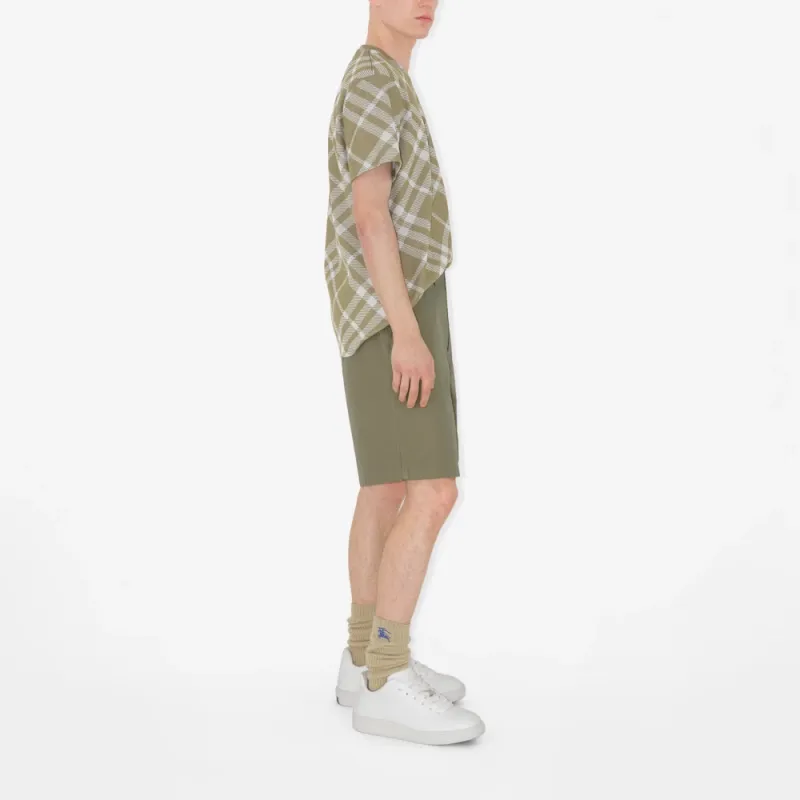 Burberry Cotton twill Bermuda Shorts-5