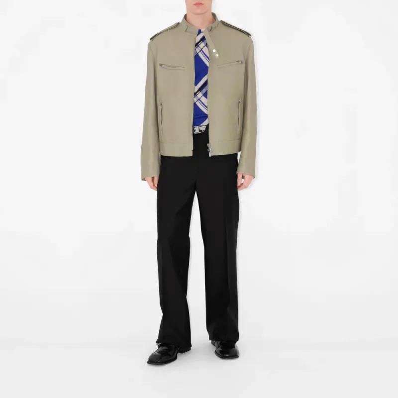 Burberry Leather Jacket-3
