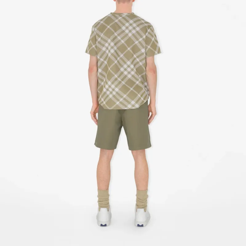 Burberry Cotton twill Bermuda Shorts-4