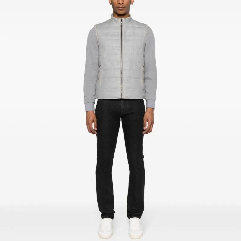 Corneliani Mid rise Tapered Jeans-1