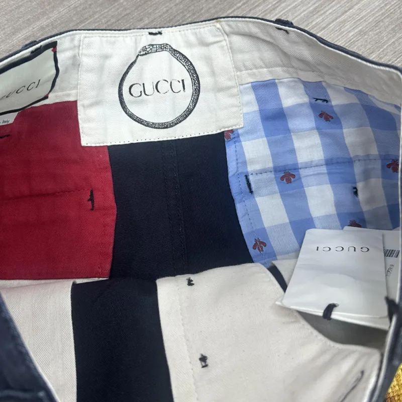 GUCCI Casual Pants Men Black-2
