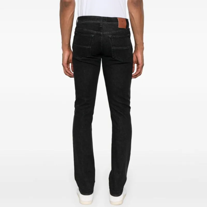 Corneliani Mid rise Tapered Jeans-2