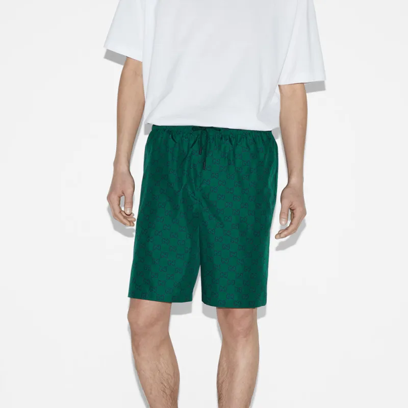 GUCCI GG print Swim Shorts-3