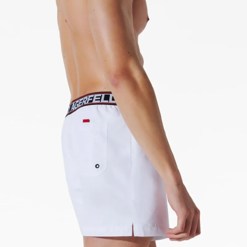 KARL LAGERFELD / Karl Lagerfeld Jeans Essential Logo print Swim Shorts-2