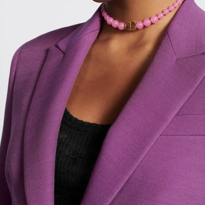 DIOR SS24 Jackets Coats Women's Purple-4