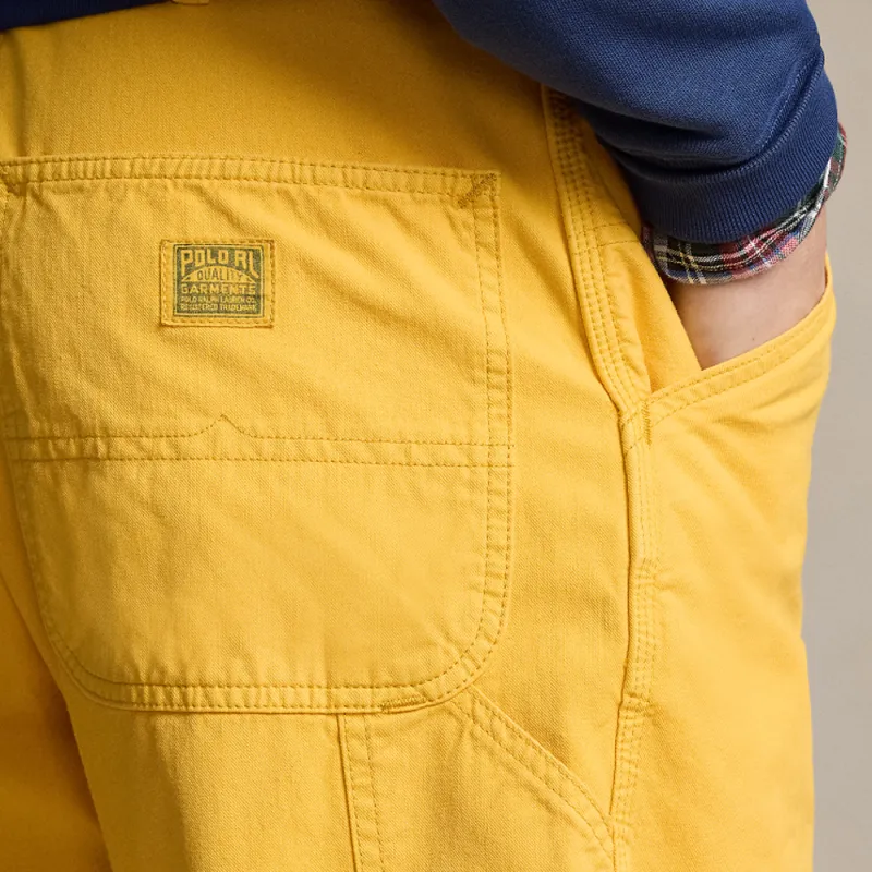 Polo Ralph Lauren SS24 Casual Pants Men's Yellow-4