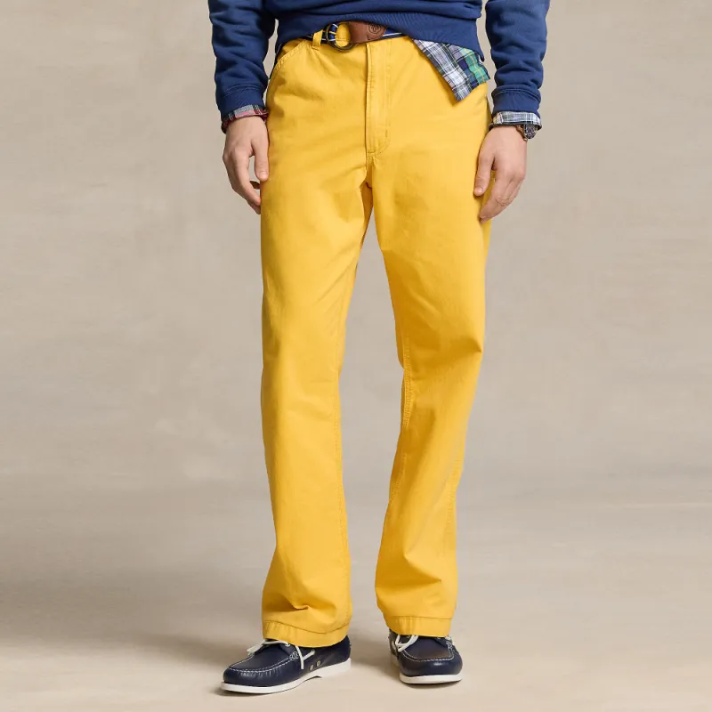 Polo Ralph Lauren SS24 Casual Pants Men's Yellow-1
