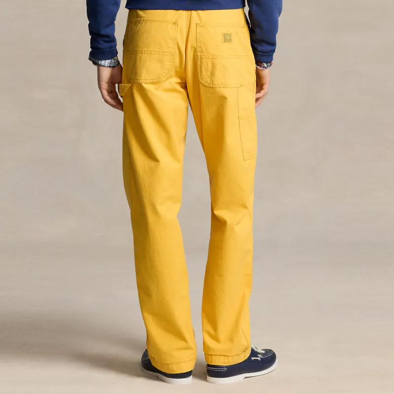 Polo Ralph Lauren SS24 Casual Pants Men's Yellow-3