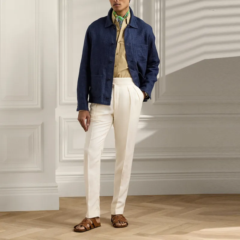 Ralph Lauren Herringbone Single-breasted Jacket-1
