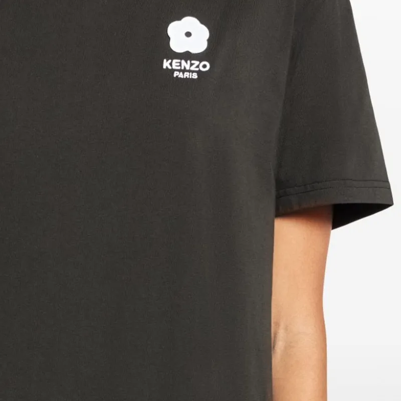 KENZO Boke Flower Cotton T shirt Dress-5