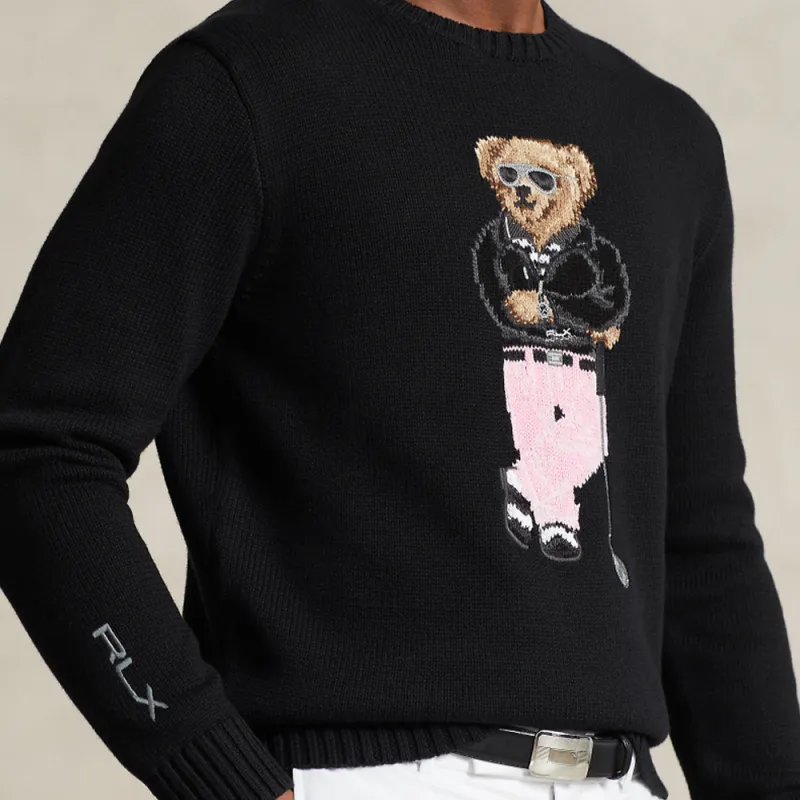 Polo Ralph Lauren Polo Bear intarsia Jumper-4